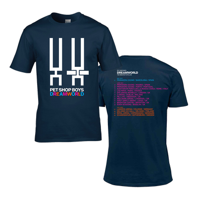 【日本限定】PET SHOP BOYS「DREAMWORLD」Tシャツ XL 日本限定】PET SHOP BOYS「DREAMWORLD」Tシャツ XL - メルカリ